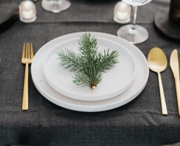 Einfach edel: Festliche Tischdeko für Weihnachten zum Nachmachen